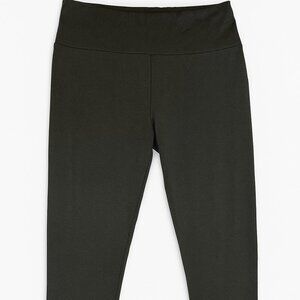 Share Women’s Size XL Gray Full-Length Leggings High Waist Basic Activewear-A202